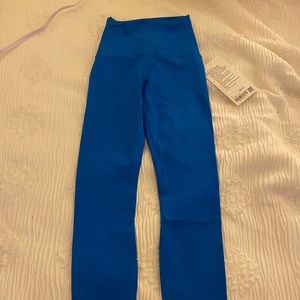 poolside blue 25 inch align leggings